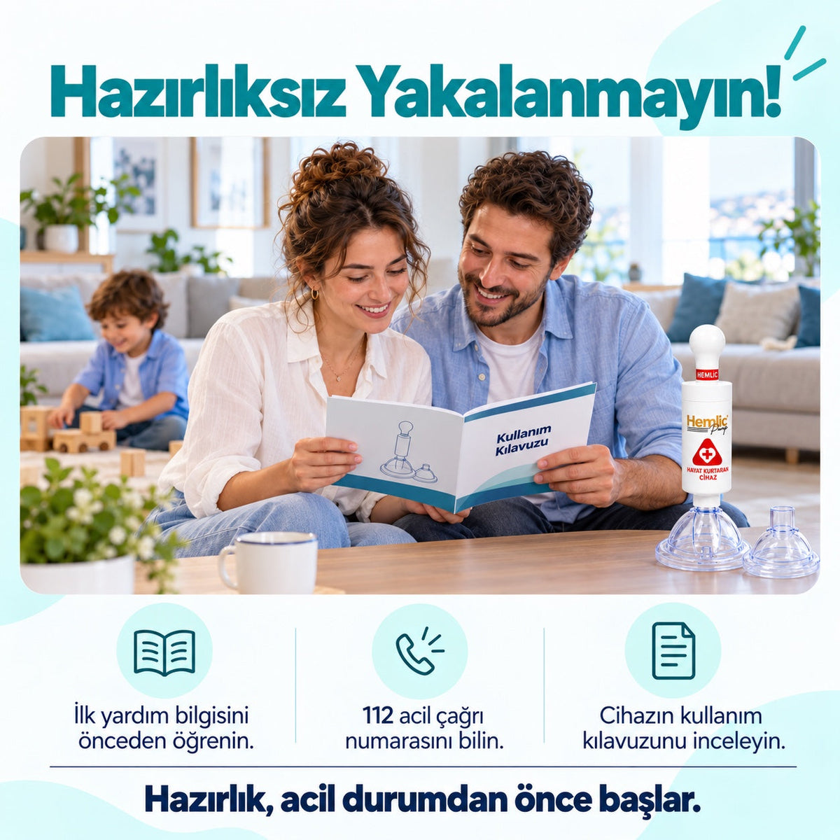 Hazırlıksız yakalanmayın: aile HemlikCare kullanım kılavuzunu inceliyor