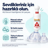 Sevdikleriniz için hazırlıklı olun: HemlikCare manuel vakum cihazı ve özellikleri